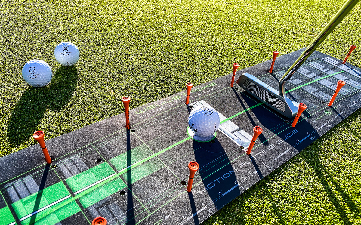 Wellstroke モーションパッティングガイド Wellstroke - The golf motion putting guide for training